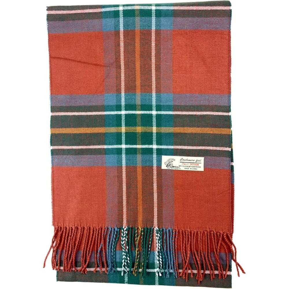 Super Soft Luxurious Cashmere Feel unisex for Men and Women Winter Scarf - Picture 8 of 8